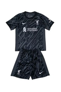 Liverpool Doelman Babytruitje Thuis tenue Kind 2024-25 Korte Mouw (+ Korte broeken)